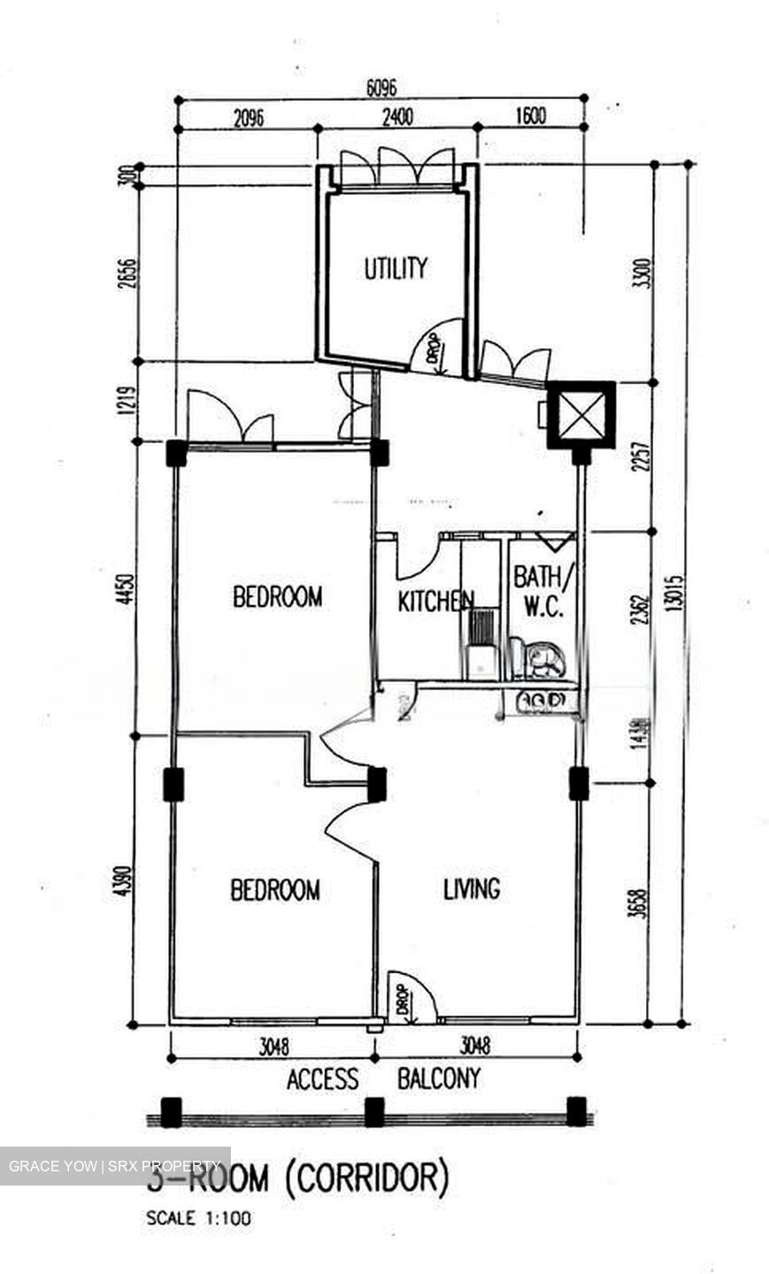 Blk 2 Di Tanjong Rhu (Kallang/Whampoa), HDB 3 Rooms #560562881